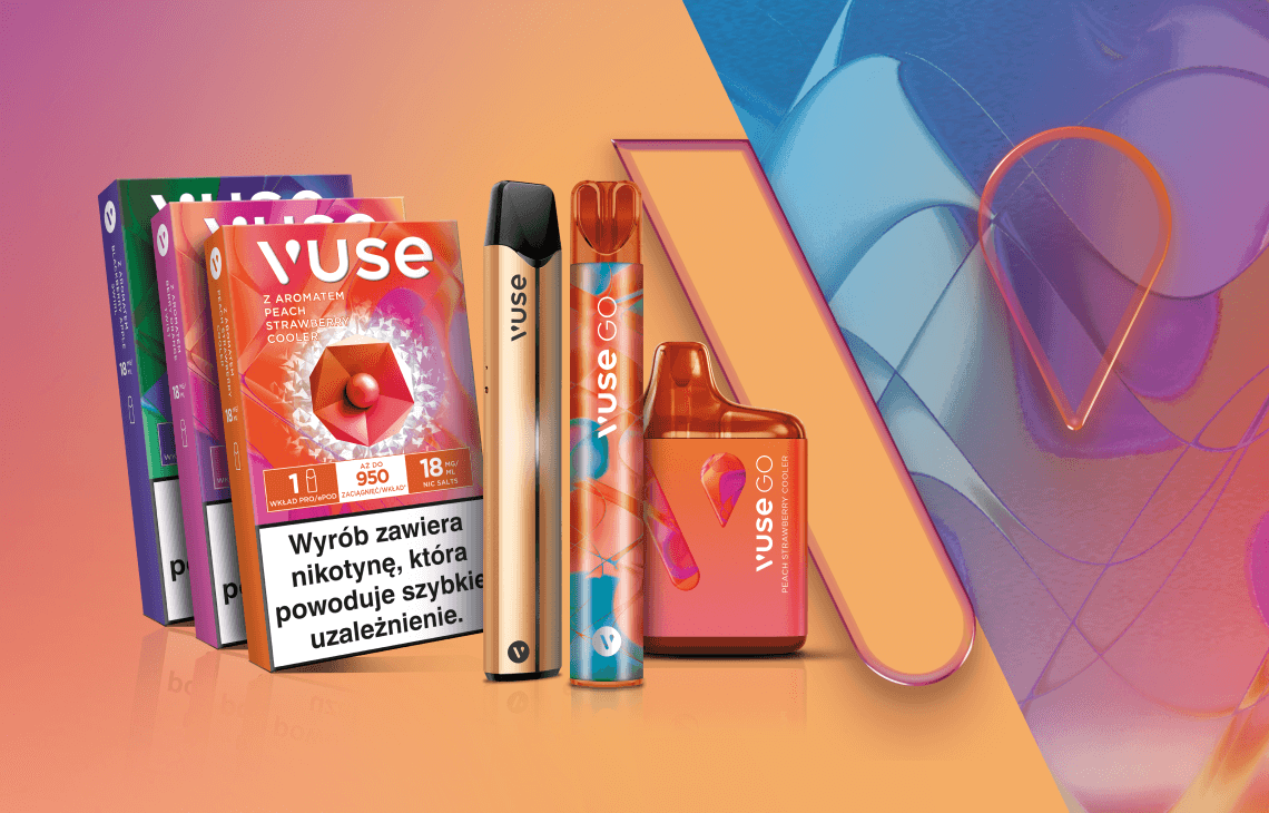 e-papieros król parkietu, dyskretny vape, scenariusze użycia e-papierosa - E-papieros jednorazowy vs. wielokrotnego użytku – różnice - VUSE
