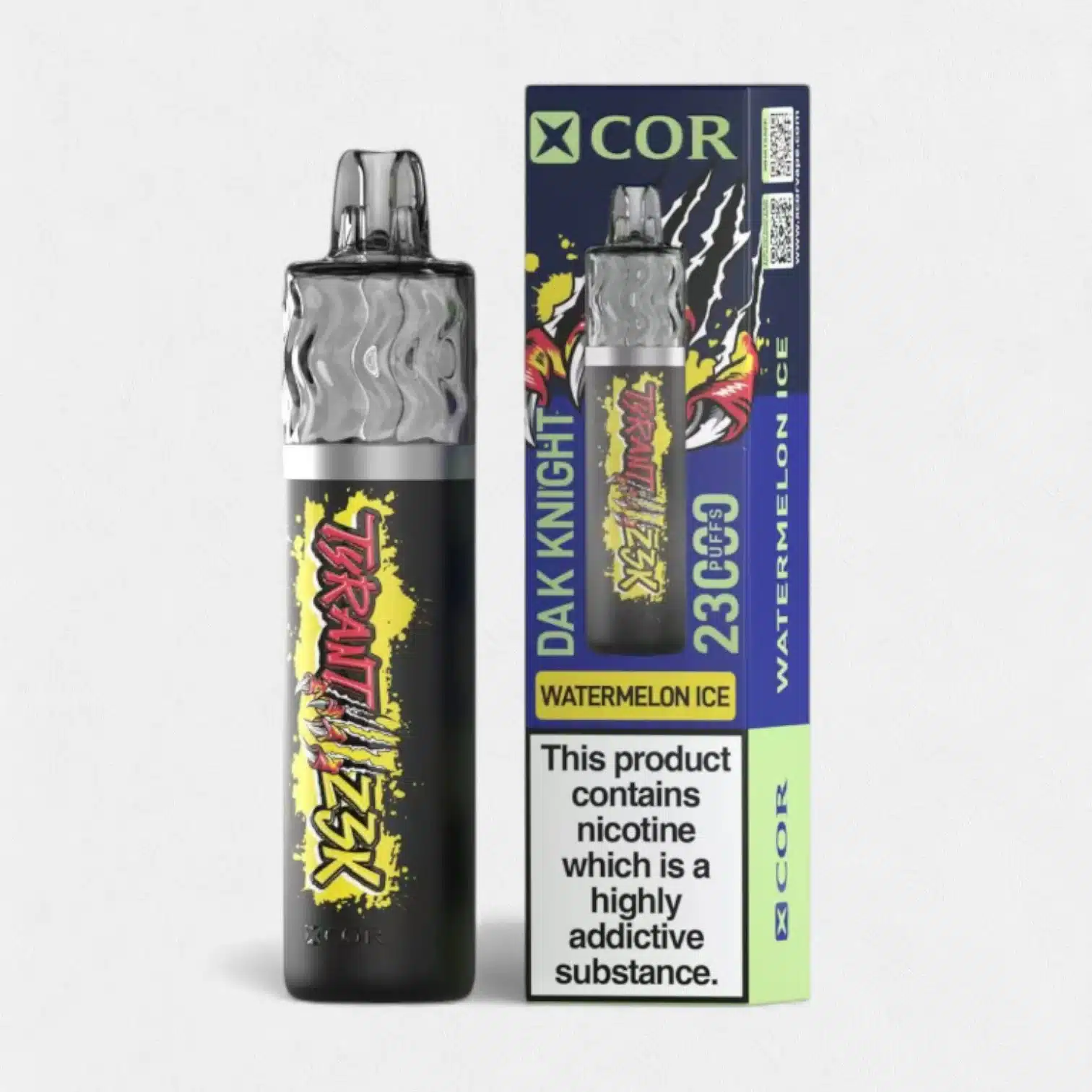 Xcor Tyrant 23000 Puffs, mocny e-papieros, wytrzymały vape, e-papieros muscle-car - Tyrant 23000 – Zaciągamy