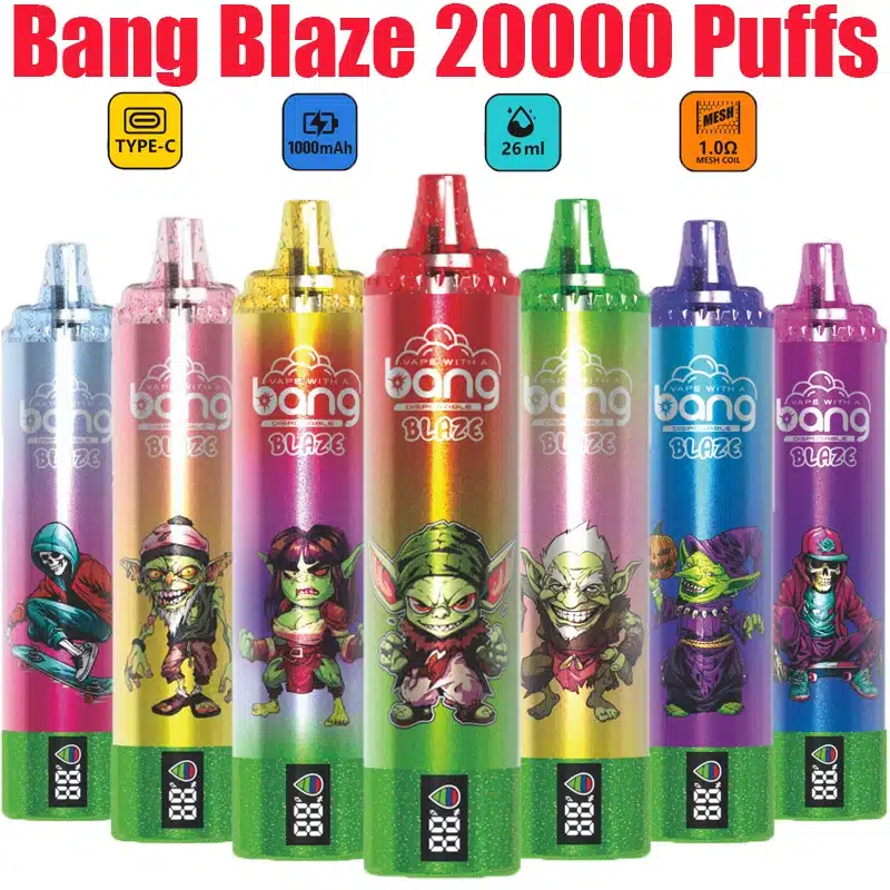 pojedynek longfill vs Bang Blaze, starcie e-papierosów, tradycyjny longfill kontra jednorazówka, mały chemik vaping - Bang Blaze 20000 Puffs 0% 2% 3% 5% Nikotyna luzem Kup akumulator ...