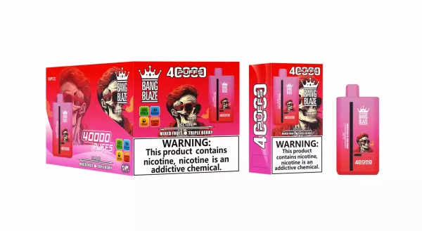 bang blaze 40k puffs dual flav
