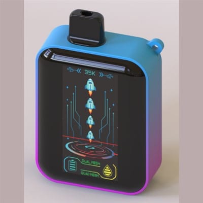 futurystyczny e-papieros, innowacyjny vape, e-papieros science fiction, unikalny vape design - Dostosowany jednorazowy Vape z 35000 zaciągnięć Wyświetlacz LED ...