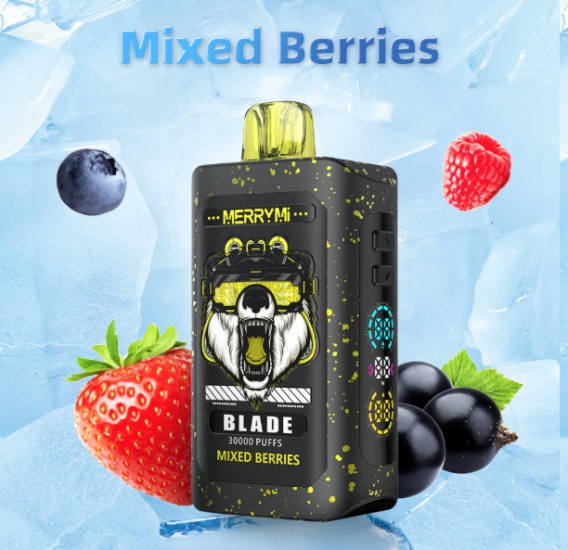 mixed berries e-liquid pułapka smakowa e-papieros mylący smak - Merry Mi Blade Jednorazowy e-papieros 30000 Buchów o smaku Mixed ...