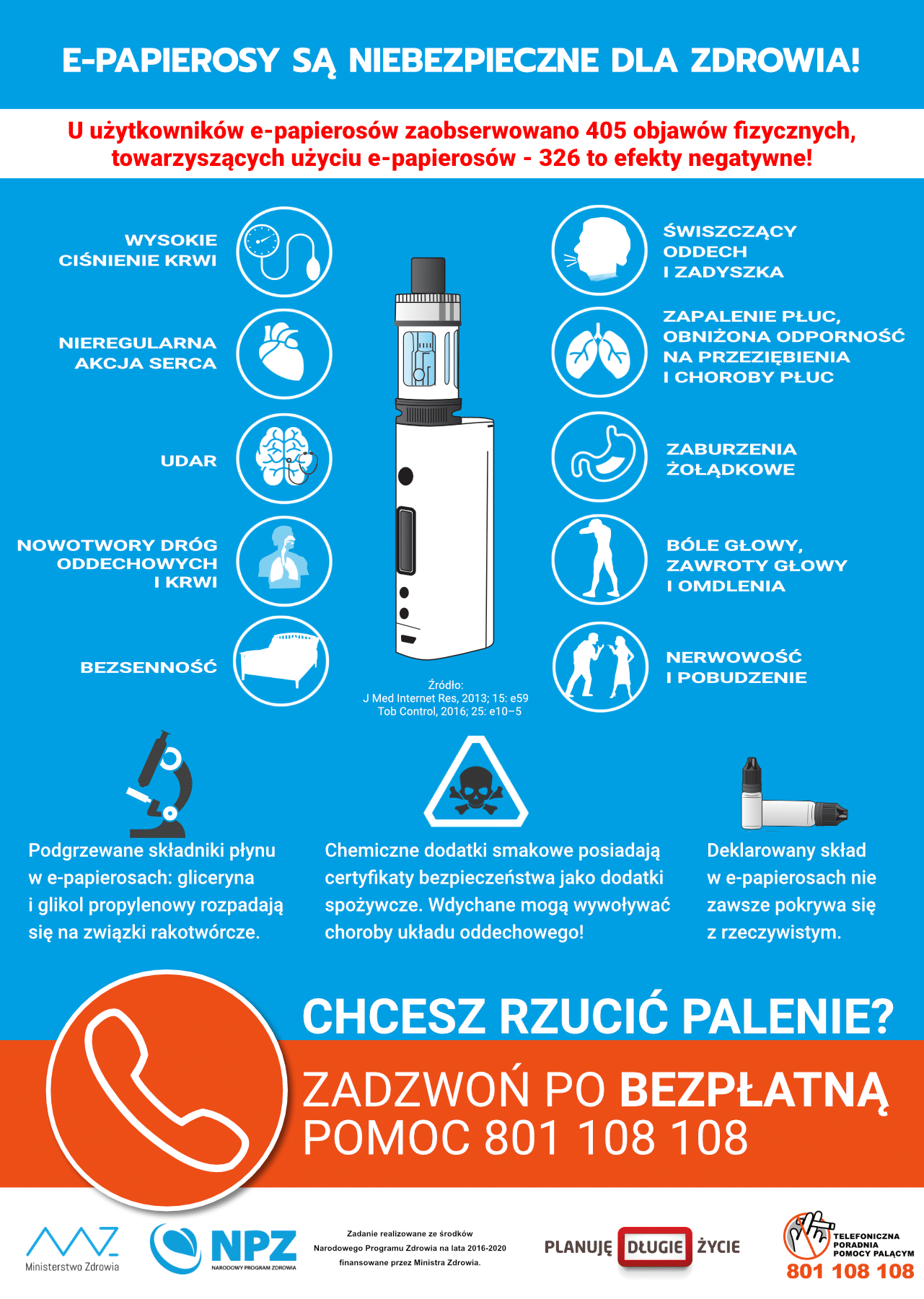 pierwsza pomoc e-papieros, ratunek po nicotine buzz, instrukcja ratunkowa vape - E-papierosy są niebezpieczne dla zdrowia - Jak rzucić palenie