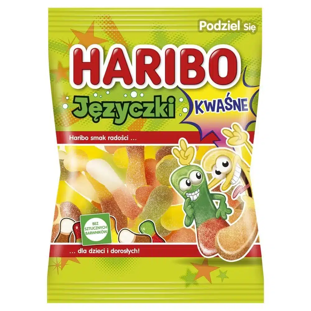 żelki kwaśne języczki, kwaśne kable cukierki, słodko-kwaśny smak, Blue Sour Raspberry żelki, owocowe cukierki, vape smak porównanie - HARIBO Żelki o smaku owocowym języczki kwaśne 160 g - Sklep ...