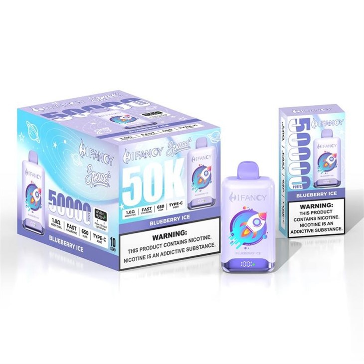 Hifancy Space 50000 Puffs, jednorazowy e-papieros premium, duża wydajność vape - Chiny dostosowane do Hifancy Space 50k producenci, Factory - cena ...