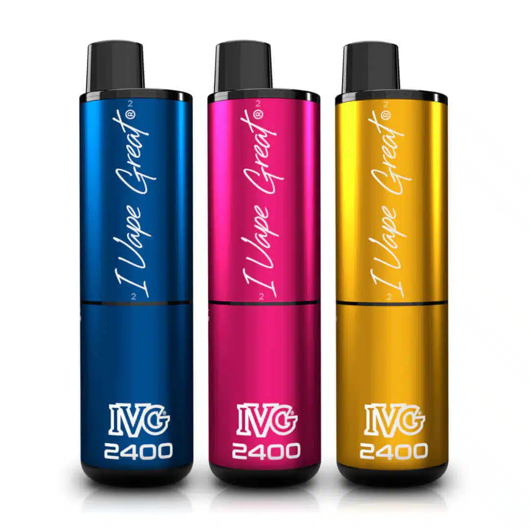 IVG 2400 mechanizm rewolwerowy, IVG 2400 4 kapsułki liquidu, innowacyjny e-papieros obrotowy, magazynek na pody vape - IVG 4-in-1 2400 Disposable Vape – Long-Lasting Flavour – 888 Vapour