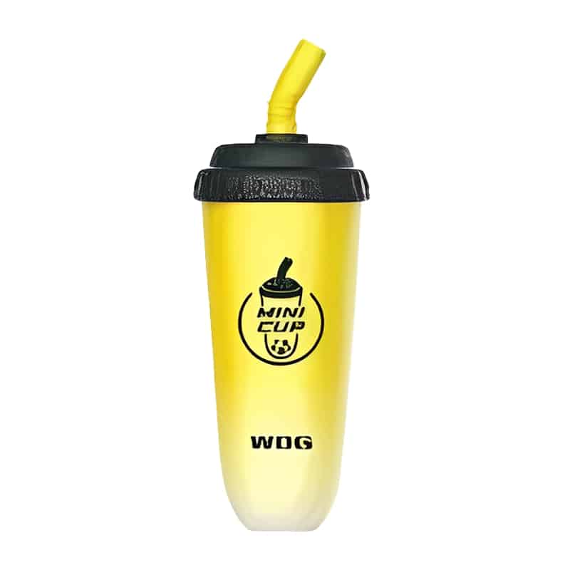 e-papieros w uchwycie na kubek, vape w ciężarówce, disposable vape cup holder, wygoda kierowcy tir - WDG Mini Kubek Jednorazowy Vape 5000 Zaciągnięć - Lemoniada ...