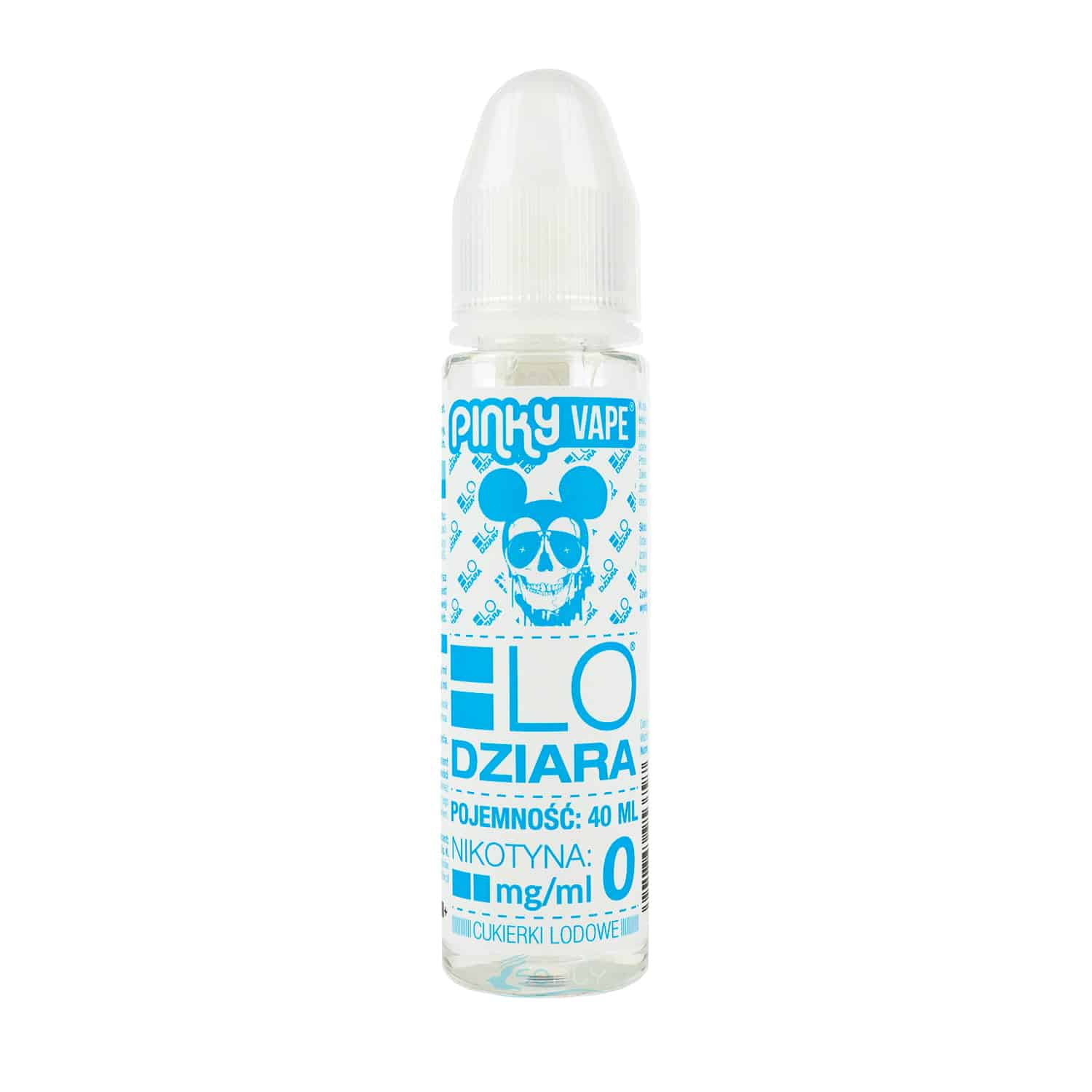 duże butelki shortfill e-liquid, płyn do e-papierosa syrop, podejrzany eliksir laboratoryjny, styl DL vaping - Lodziara - Shortfill Pinky Vape 40ml | SOFLY