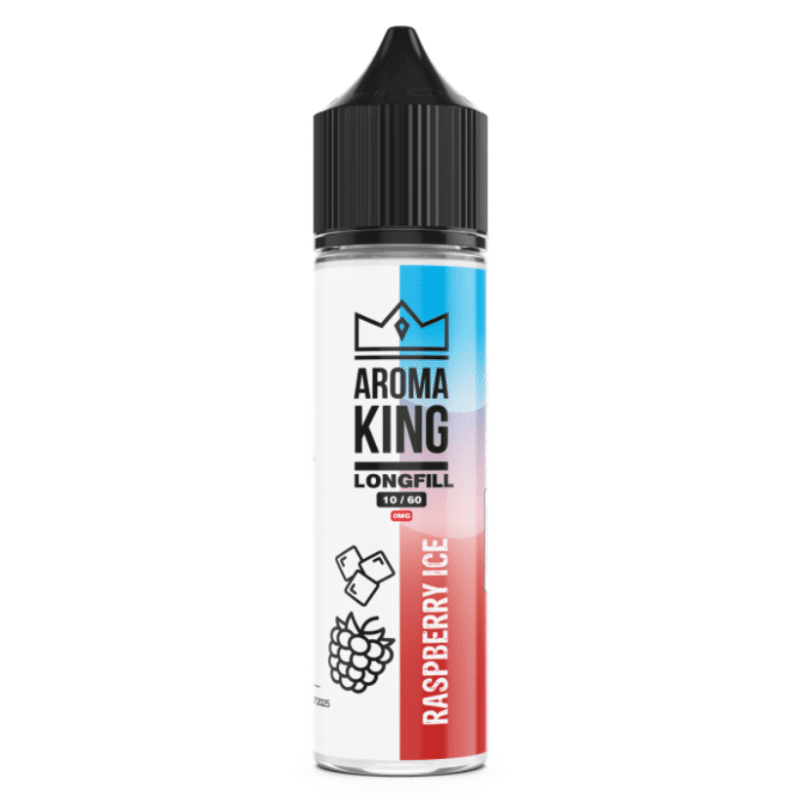 longfill butelka vape, koncentrat smaku e-liquid, aromat do liquidów - Longfill Aroma King 10/60ml - Raspberry Ice