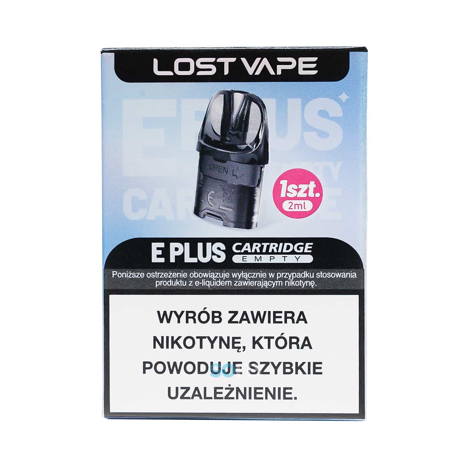 pusty pod system e-papieros, grzałka do e-papierosa, dodatkowe koszty vaping, wymiana grzałki - Lost Vape E PLUS Pusty Pod | SOFLY