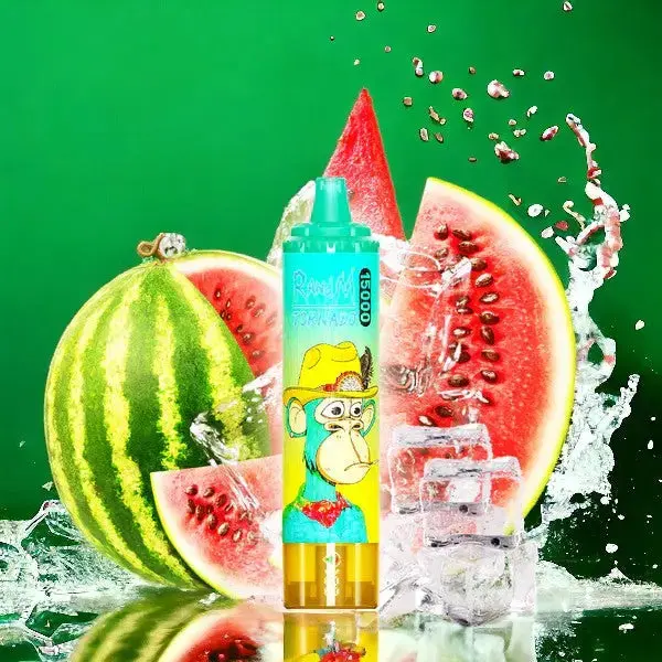 arbuz lód lato vape, chłodny soczysty arbuz vaping, orzeźwiający smak Watermelon Ice - RandM 15000 Lodu Arbuzowego | Kup tanio | Tornado Fumot RandM ...