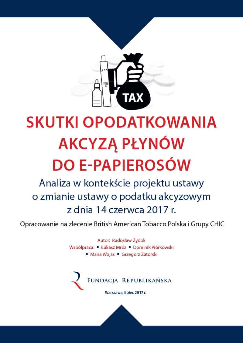 prawo vape Polska, regulacje e-papierosy TPD, akcyza liquidy, biurokracja vape shop, weryfikacja wieku e-papierosy - Akcyza na e-papierosy uśmierci legalny rynek – nowy raport ...