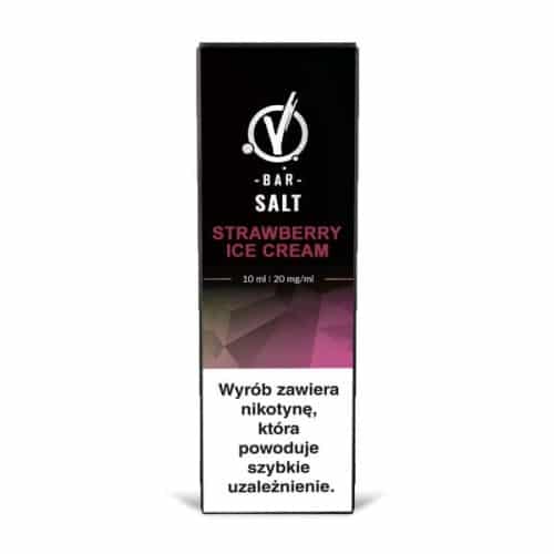 vaping smaki kremowe deserowe Strawberry Cream Vanilla Ice Cream vape słodki - Liquid VBar Salt 10ml - Strawberry Ice Cream 20mg | Sklep ...