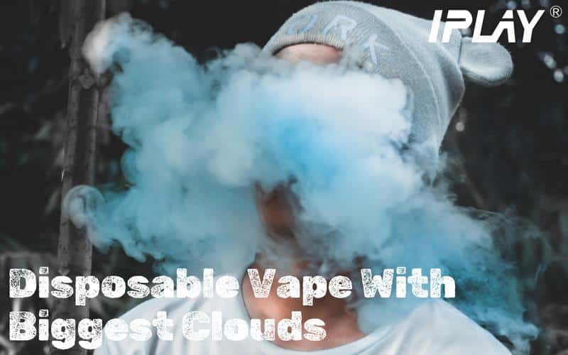 futurystyczny e-papieros, innowacyjny vape, gigantyczne chmury vape, rewolucja vaping, VapeGo - Wiadomości - Który jednorazowy Vape ma największe chmury?