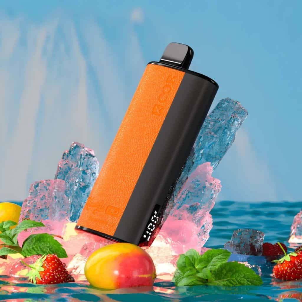 Xcor Hawaii Pro vape, e-papieros smak tropikalny, Hawaje relaks, drink z palemką na plaży, wakacyjny e-papieros, rajski krajobraz - Xcor Hawaii Pro 23000 Puffs Jednorazowy Vape - VapeDream