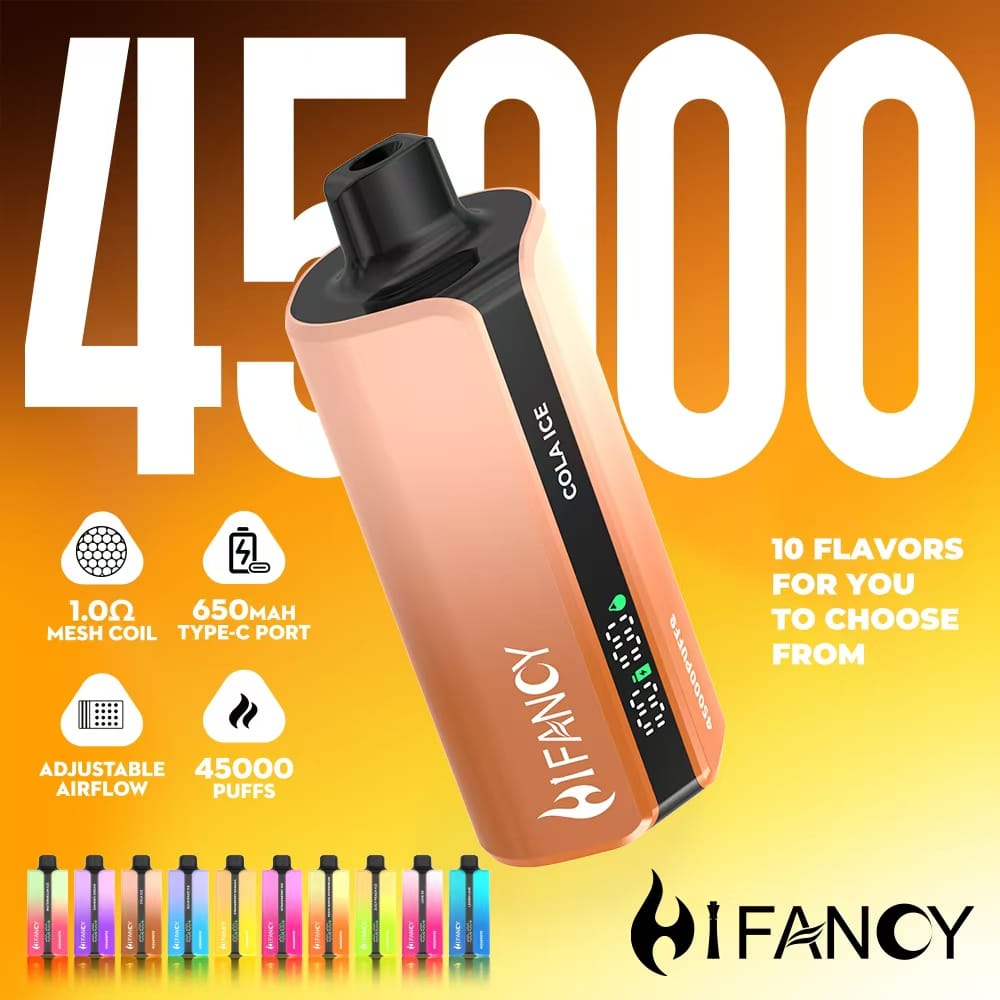 HiFancy Dream 45000, jednorazówka vape nowoczesna, e-papieros, recenzja vape - Hifancy Dream 45000 Puffs Jednorazowy Vape - VapeDream