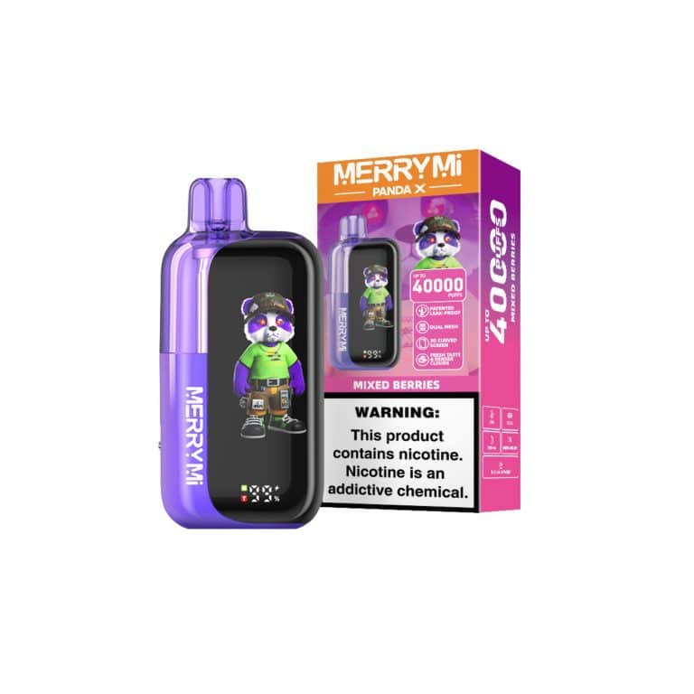 MERRYMI Panda Twins 40K, e-papieros dwa smaki, urządzenie vape dual flavor, przełącznik smaków vape - Merry-Mi – Panda X 40K – Disposable Vape – 5% Nicotine ...