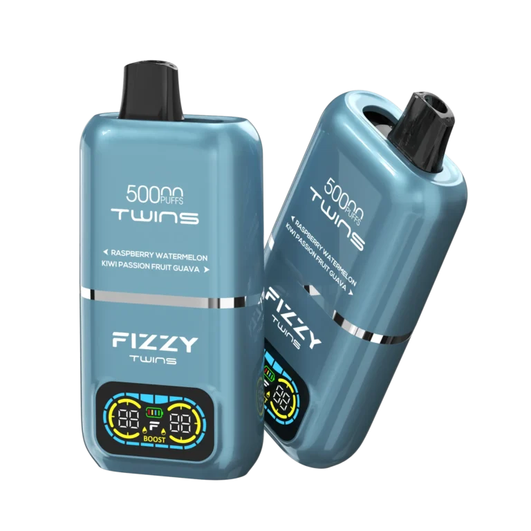 Fizzy Twins 50k Raspberry Watermelonkiwi Passion Fruit Guava