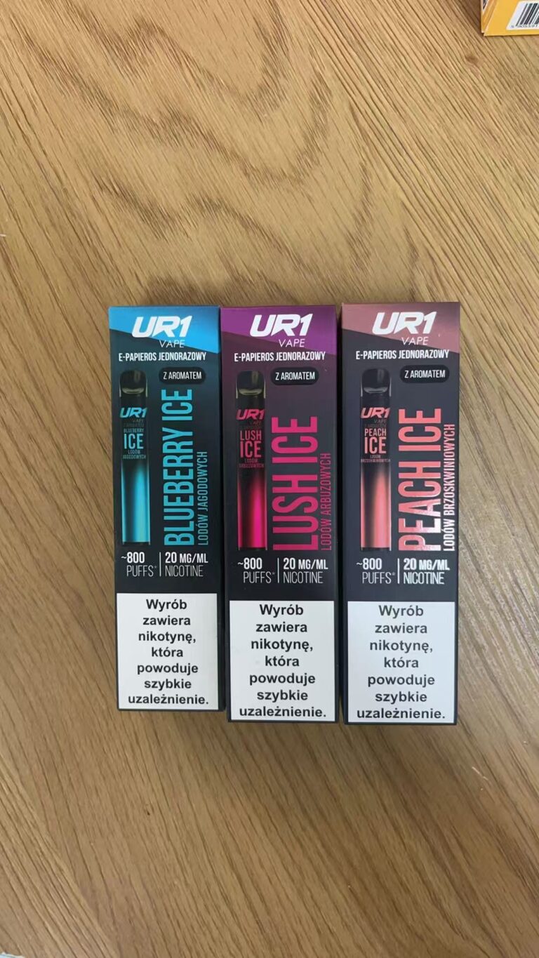 Jednorazowka Ur1 800 Puffs Blueberry Ice 20mg