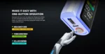 Maskking ICEX 40000 Puffs – Inteligentna Jednorazówka z Dual Screen - obrazek 3