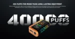 Maskking ICEX 40000 Puffs – Inteligentna Jednorazówka z Dual Screen - obrazek 8