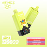 Airmez Fox 4-in-1 120K Jednorazowy E-Papieros 2% – 120000 Puffs | 4 Smaki w 1 Urządzeniu - obrazek 9